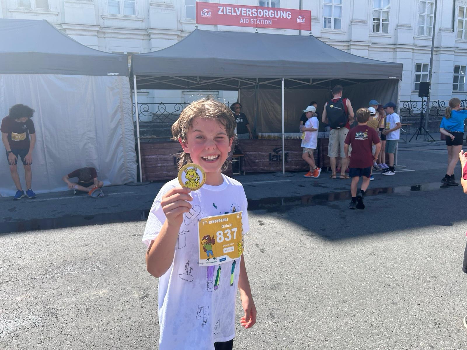 Hort Hall beim Tiroler Kinderlauf 2026